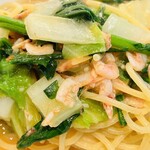 アルバロンガ - 桜エビと冬野菜のパスタ