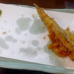 天ぷら 佐和屋 - メヒカリ