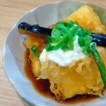 天ぷら 佐和屋 - 揚げ天豆腐