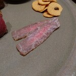 肉料理ふくなが - リブのカブリの燻製