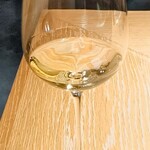 マンサルヴァ - 白ワイン『グレコ・ディ・トゥーフォ』(バヴェッテ(イタリアパスタ)『鮟鱇・トマト・黒キャベツ』とペアリング)