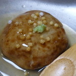 大喜庵 - 2015.01　エビ芋饅頭