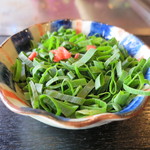 広島流お好み焼き 秀 - ネギぽん　150円　2015.01