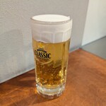 ジンギスカン ひげのうし - 生ビール