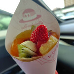 レインボーハット - 料理写真:フルーツたくさんです｡