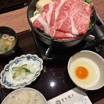 すき焼きと牛まぶし ももしき はなれ - 