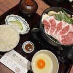 すき焼きと牛まぶし ももしき はなれ - 