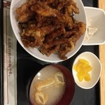 串鳥 - ゲソザンギ丼４５０円