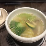 焼肉 泰 - 野菜スープ