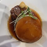 内湯の宿　おおとく - 肉じゃが