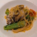 アルバロンガ - 牡蠣のパスタ