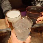 もんじゃ麦 - かんぷぁ~い♪(´ε｀ )/