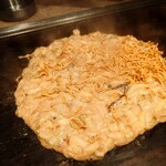 もんじゃ麦 - 明太子もちチーズもんじゃ+ベビースター♪