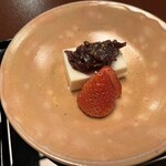 東京 芝 とうふ屋うかい - いちご甘かった