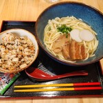 美らそば - 美らそばとじゅーしーのセット