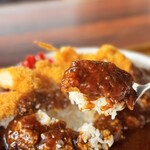 コーヒー栄 - チキンカツカレー（800円）
