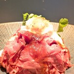 cafe BONHOMME - 自家製ダレはオーソドックスなタイプ。