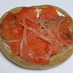 フリップアップ - サーモンサンドの中身