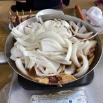 おばこや - テイクアウトの時は、玉ねぎマシマシにします