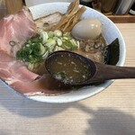 とんぼ庵 - 【チャーシューめん＝スープ】