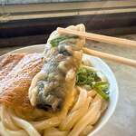 手打うどん たむら - 昆布天やわらか～い♪