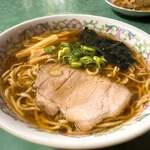 みつやの里操業当時から続く元祖の味「醤油らーめん」