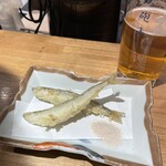立呑み 鉄砲玉 - アユの天ぷら