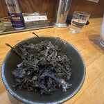 麺屋 はし本 - トッピングの岩のりはスープとの相性抜群