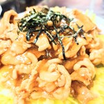 味楽 - 水溶き片栗粉で纏められた、超熱々提供。