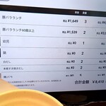 しゃぶ葉 - ざっとこんなお値段です！