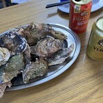 浜英水産 - 焼き牡蠣