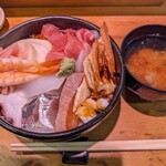 朝日寿司 総本店 - 【2026/2】ちらし大盛(シャリ小)全景