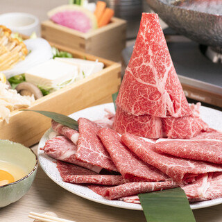 日本三大和牛食べ比べ◆すき焼きorしゃぶしゃぶ◆を選べる