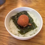 中華そば 馥 - 韓国風明太ご飯