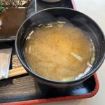 からすやま食堂 - 味噌汁
