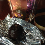 GODIVA - dark chocolate truffles