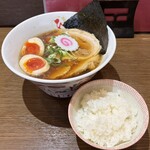 自家製麺 麺や ひなた 塚口店 - with ご飯（小）@２００円！