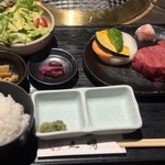 飛騨牛焼肉・韓国料理 丸明 - ニクの日1500円御膳