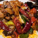 中国家庭料理 楊 - 唐辛子、多し。