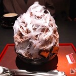 三日月氷菓店 - かき氷『ショコラ』(1500円)～!!( ^o^)ﾉ