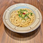 フレンチ大衆食堂 ボッチ - カラスミと九条ネギのペペロンチーノ　1,800円