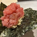 神楽坂 寿司 こんこん - 中落ち鮪