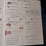 QUAYS pacific grill - メニュー