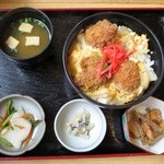 Resutoranjouyatou - 帆立フライ丼