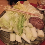 鳥つね自然洞 - 野菜