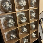 神楽坂 寿司 こんこん - 日本酒のおちょこ、錫