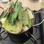 九 宇都宮駅西口店 - モツ鍋(1人前)