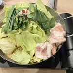 九 宇都宮駅西口店 - モツ鍋(2人前)