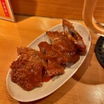 赤垣屋 - なんばビーフカツ330円デミグラスソース