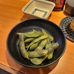 赤垣屋 - 塩ゆで黒枝豆190円